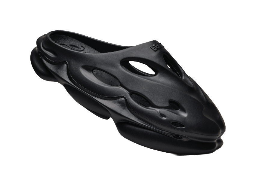 EQLZ EQUALIZER 1100 Slide Slippers Unisex Black Panther 