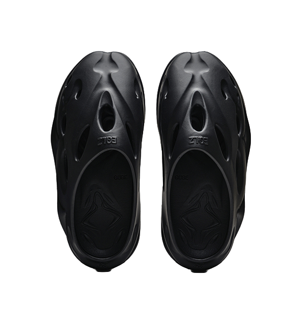 EQLZ EQUALIZER 1100 Slide Slippers Unisex Black Panther 