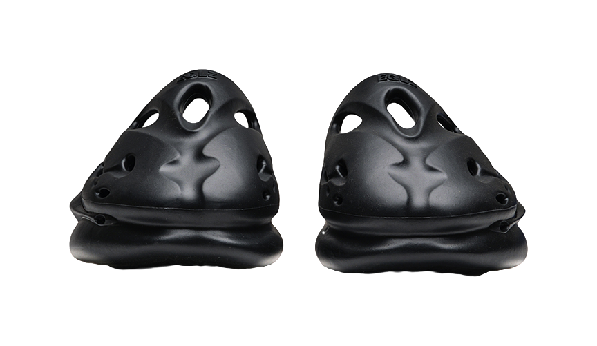 EQLZ EQUALIZER 1100 Slide Slippers Unisex Black Panther 