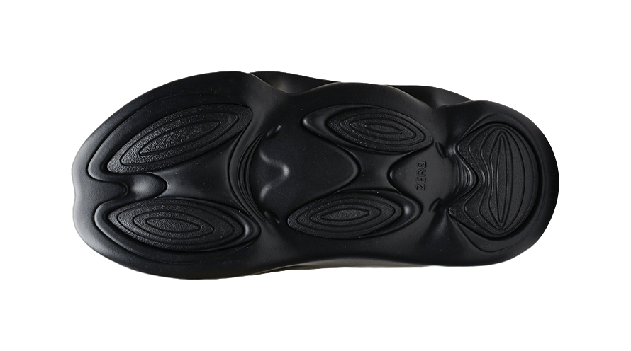EQLZ EQUALIZER 1100 Slide Slippers Unisex Black Panther 