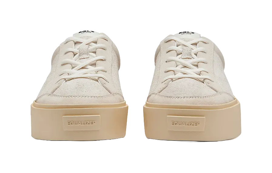 EQLZ EQUALIZER EQUALIZER Fault 23 Lo Anti-Slip Wear-Resistant Low-Top Skateboard Shoes Unisex Pearl White Misprint 