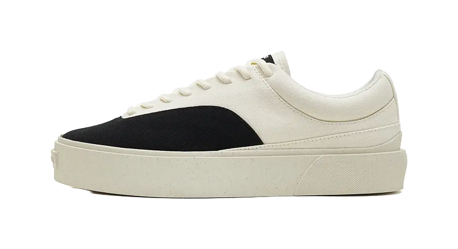 EQLZ EQUALIZER Fault 22 LO Low top Skateboard Shoes Unisex White Black 