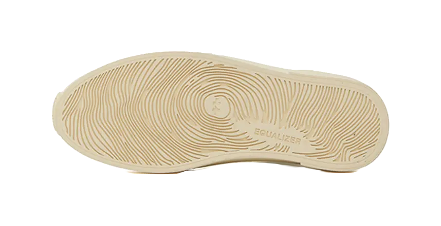 EQLZ EQUALIZER Fault 22 Low Slip Resistant, Abrasion Resistant, Lightweight Low top Skateboard Shoes Unisex Heron White 