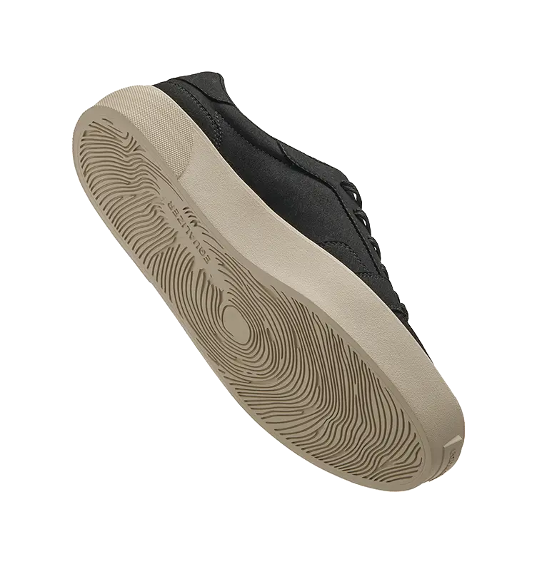 EQLZ EQUALIZER Fault 25 Anti Slip Wear Resistant Low Top Skateboard Shoes Unisex Ghost Black 