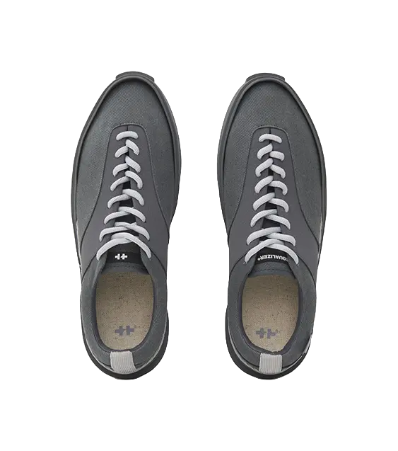 EQLZ EQUALIZER Fault Low Anti-Slip And Wear-Resistant Lightweight Low-Top Skateboard Shoes Unisex Black Stone Misprint 