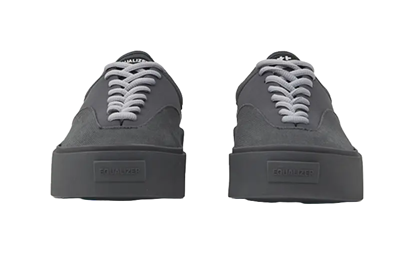 EQLZ EQUALIZER Fault Low Anti-Slip And Wear-Resistant Lightweight Low-Top Skateboard Shoes Unisex Black Stone Misprint 