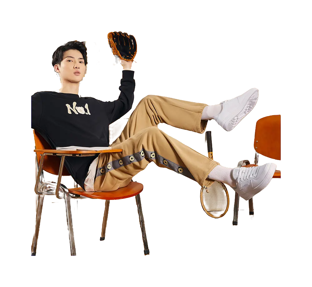 Erke Air Force One Abrasion Resistant Breathable Low top Skateboard Shoes Mens White Silver  vjsneaker.com