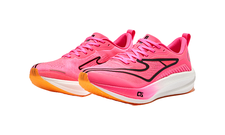 Erke Dust 3.0 Cushioning, Slip Resistant, Abrasion Resistant, Rebound Low top Training Running Shoes Men's Dragon Fruit 