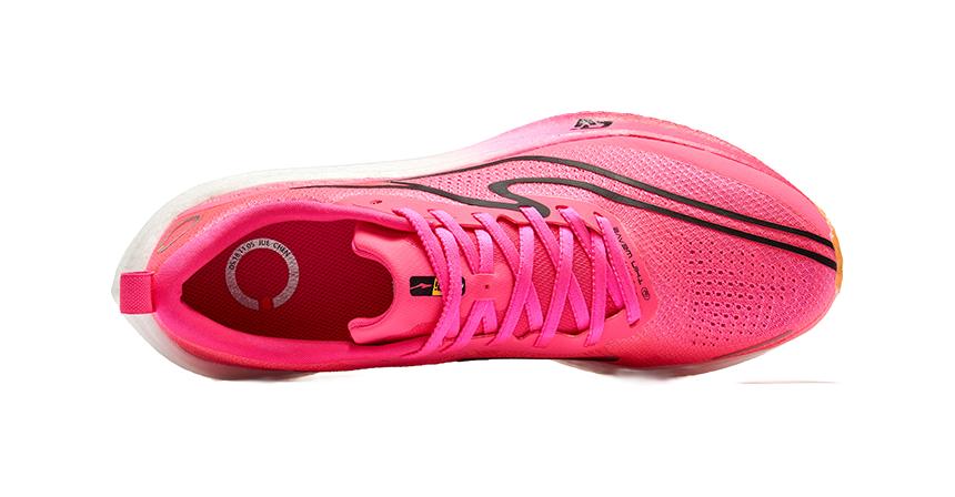 Erke Dust 3.0 Cushioning, Slip Resistant, Abrasion Resistant, Rebound Low top Training Running Shoes Men's Dragon Fruit 