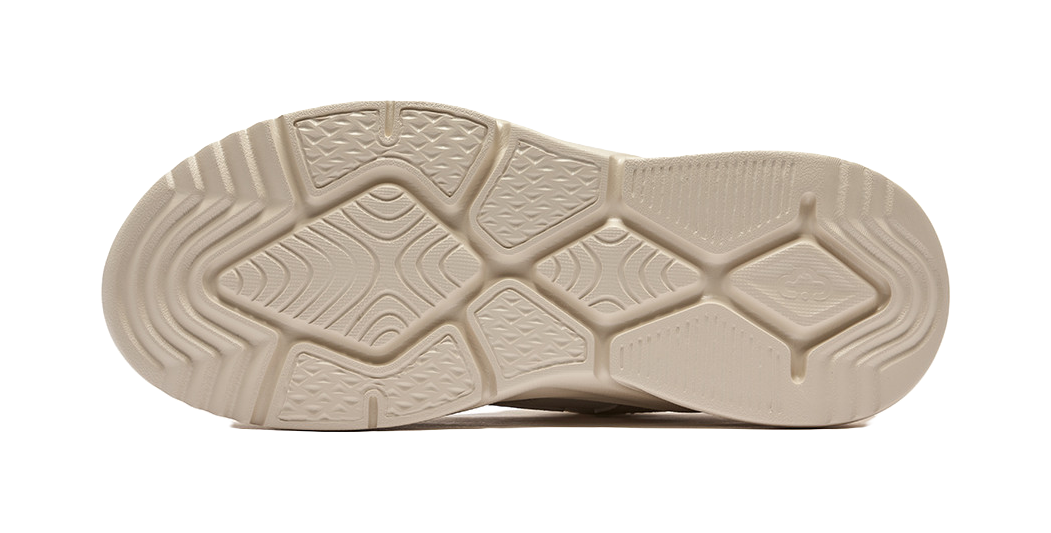 Erke Kawayuki Cushioning Abrasion Resistant Lightweight Low top Casual Shoes Men's Beige 