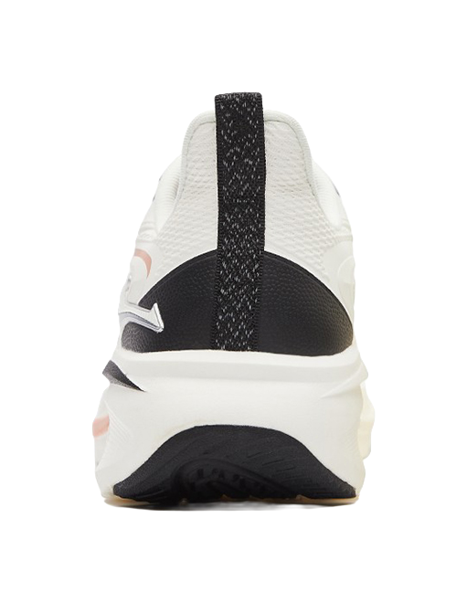 Erke Toss Neutral Force Shock Absorbers Slip Resistant Abrasion Resistant Low top Running Shoes Men's White Orange 