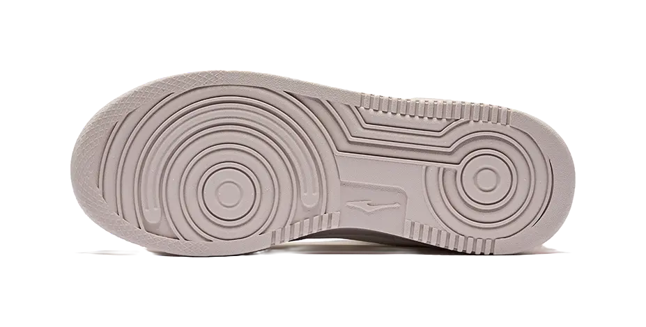 Erke Uninhibited Anti-Slip Wear-Resistant Low-Top Skateboard Shoes Women's Pink Brush Gray Microcrystalline White 