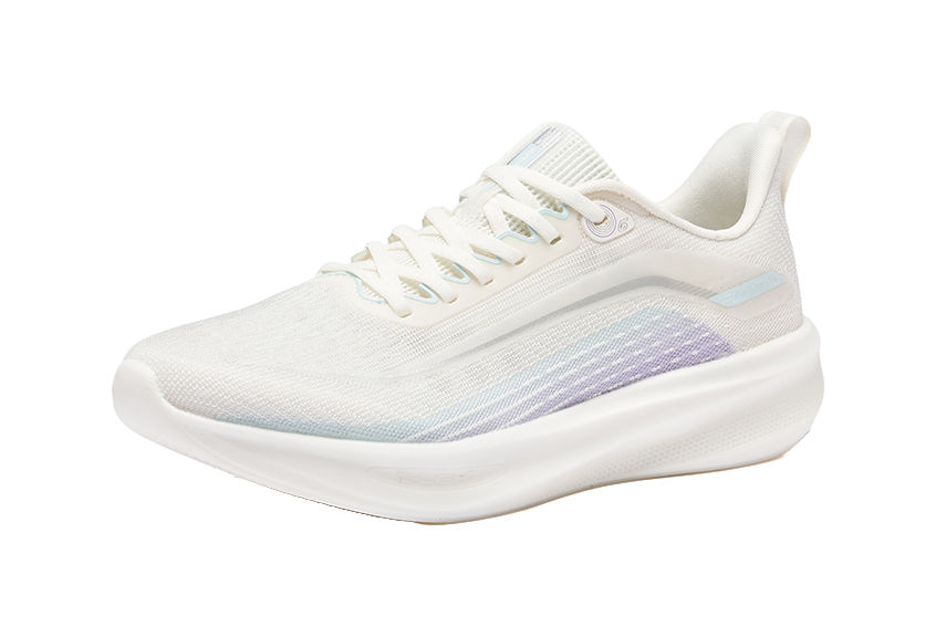 Erke Water Float 6 Running Shoes Women's Low top Microcrystal White Tranquil Blue 