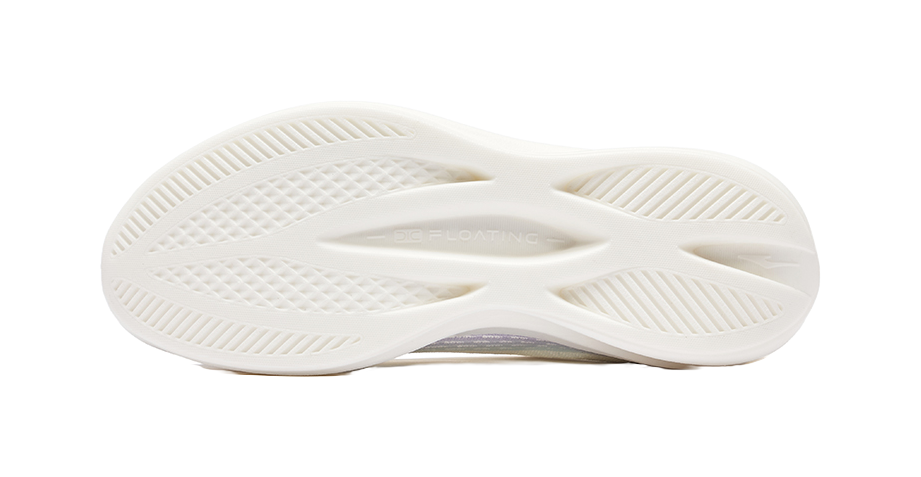 Erke Water Float 6 Running Shoes Women's Low top Microcrystal White Tranquil Blue 