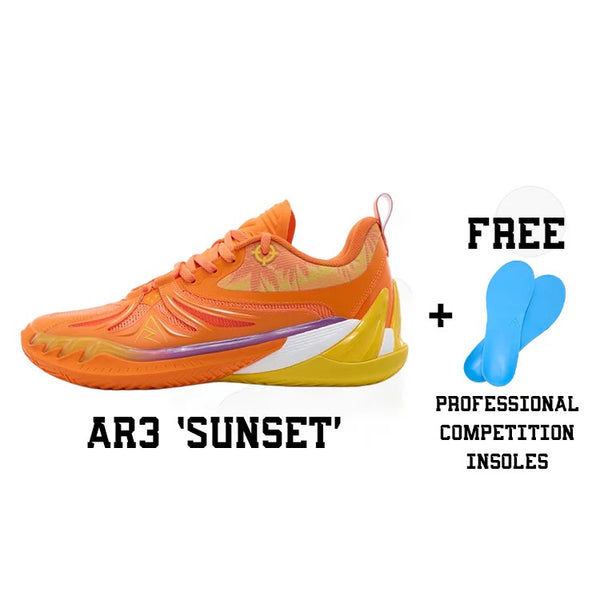 Rigorer Austin Reaves AR3 'Sunset'-Orange Basketball Shoes for Men  VJ SNEAKER