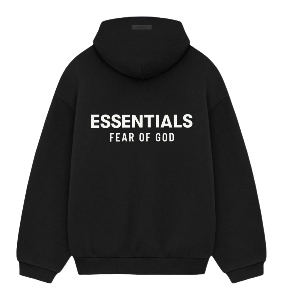 Fear Of God Essentials logo-print hoodie  vjsneaker.com
