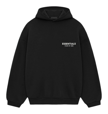 Fear Of God Essentials logo-print hoodie  vjsneaker.com