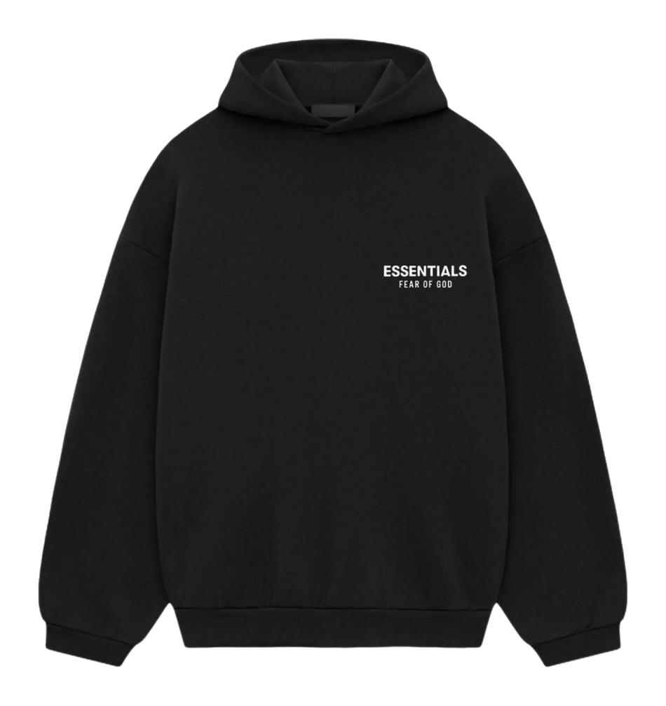 Fear Of God Essentials logo-print hoodie  vjsneaker.com