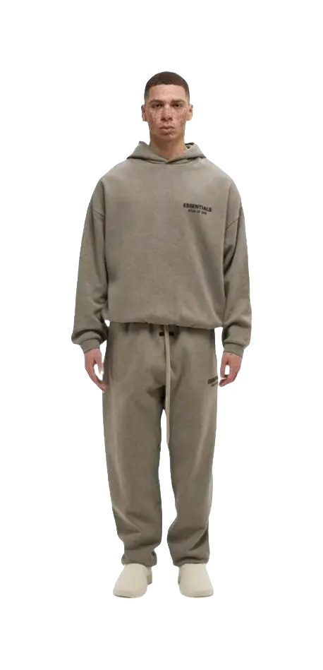 Fear Of God Essentials logo-print hoodie  vjsneaker.com