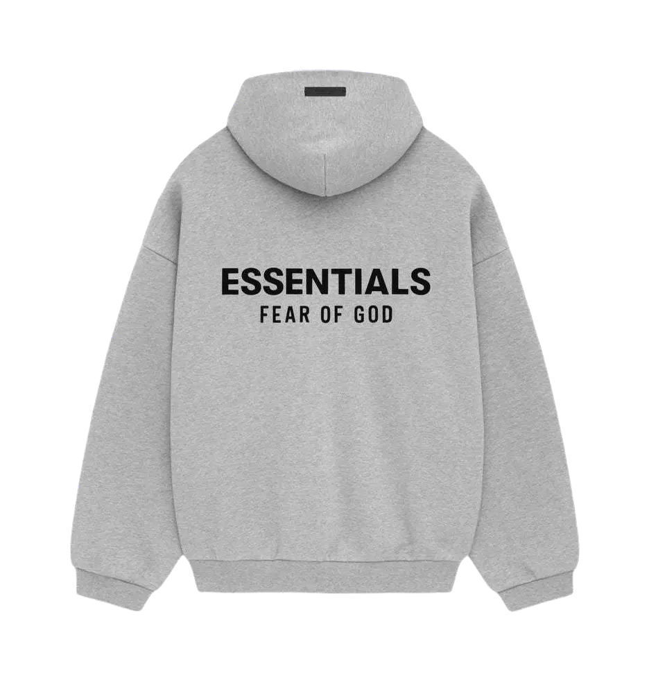 Fear Of God Essentials raised-logo hoodie  vjsneaker.com
