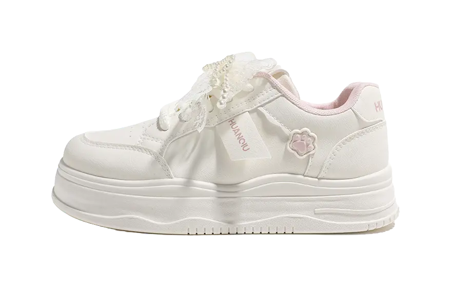 HUANQIU Abrasion Resistant Breathable Low top Skateboard Shoes Women's 