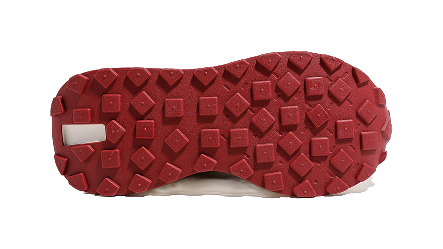 HUANQIU Anti Slip And Wear Resistant Height Increasing Low top Casual Shoes Women's Beige Red 