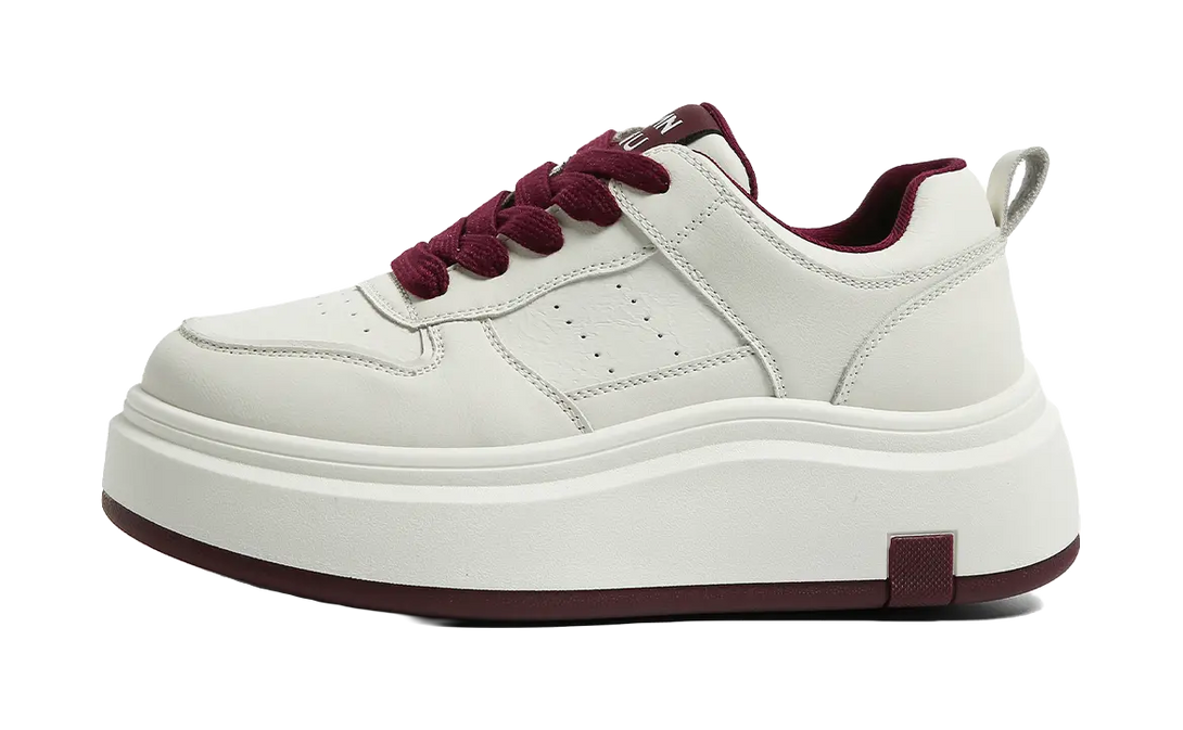 HUANQIU Anti Slip And Wear Resistant Height Increasing Low top Skateboard Shoes Women's 