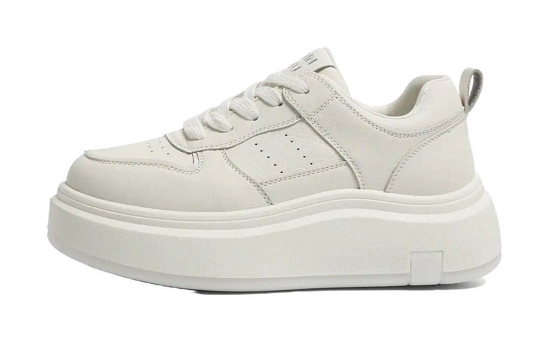 HUANQIU Anti Slip And Wear Resistant Height Increasing Low top Skateboard Shoes Women's 