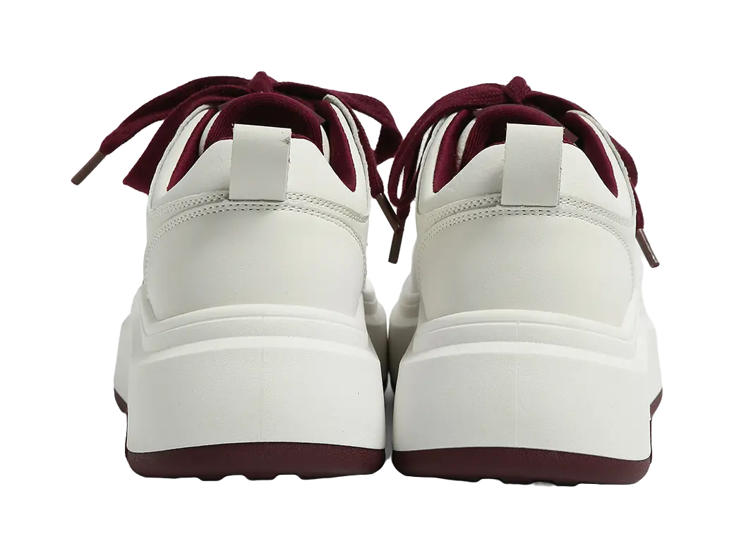 HUANQIU Anti Slip And Wear Resistant Height Increasing Low top Skateboard Shoes Women's 