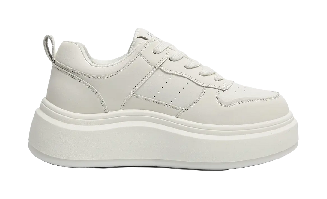 HUANQIU Anti Slip And Wear Resistant Height Increasing Low top Skateboard Shoes Women's 