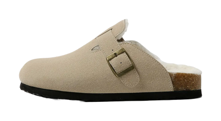 HUANQIU Belt Buckles Gladiator Style Closed Toe Slippers Womens Khaki  VJSNEAKER