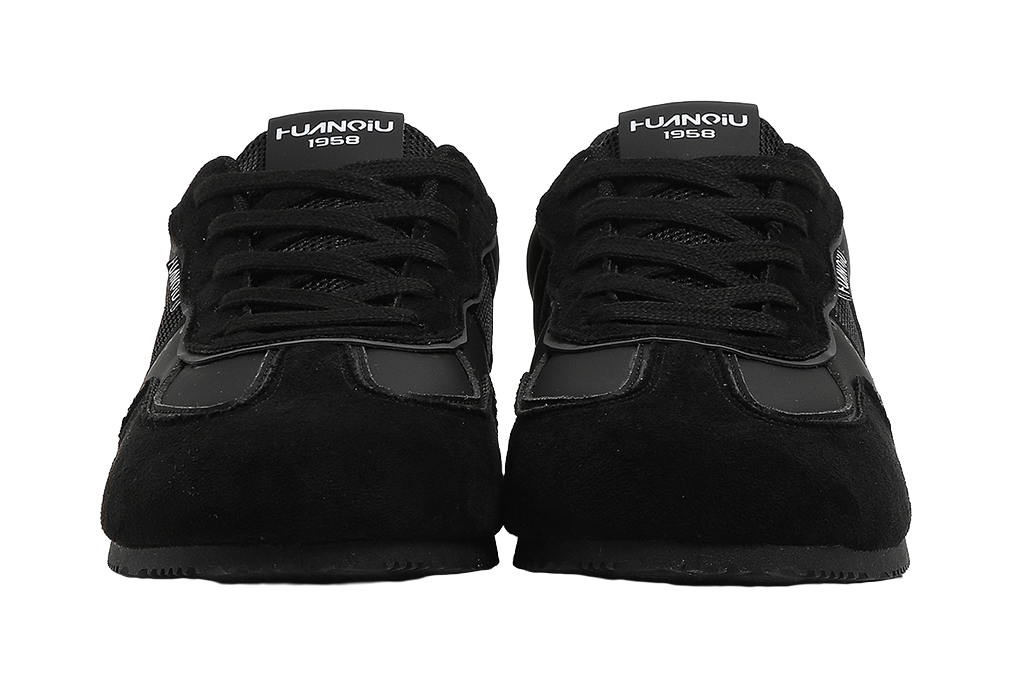 HUANQIU Breathable And Lightweight Low top Casual Shoes Men's Black 