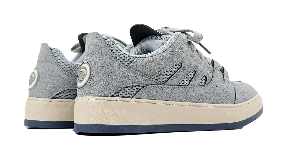 HUANQIU Coverage Abrasion Resistant Low top Skateboard Shoes Men's Gray 