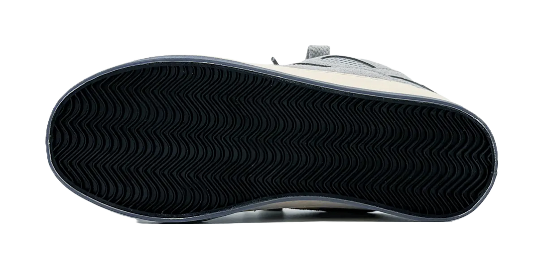 HUANQIU Coverage Abrasion Resistant Low top Skateboard Shoes Men's Gray 