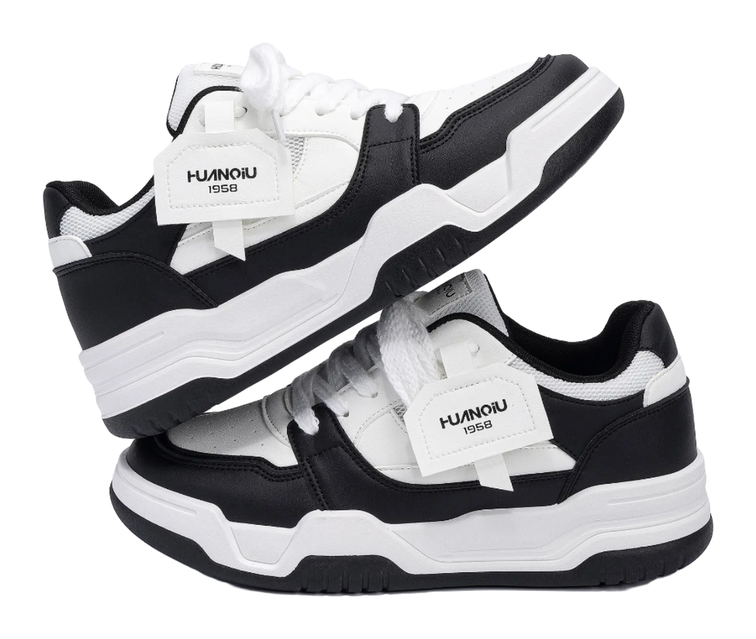 HUANQIU Coverage  Lightweight And Breathable Low Top Skateboard Shoes Men's 