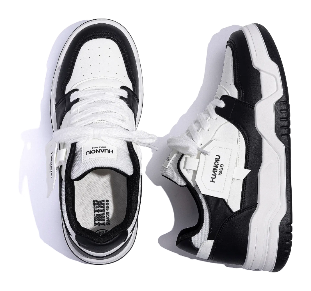 HUANQIU Coverage  Lightweight And Breathable Low Top Skateboard Shoes Men's 