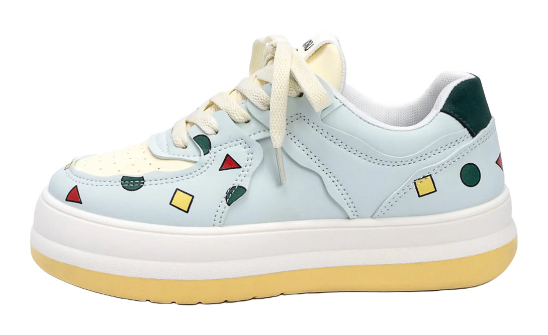 HUANQIU Coverage Lightweight Breathable Height Increasing Low top Skateboard Shoes Women's 