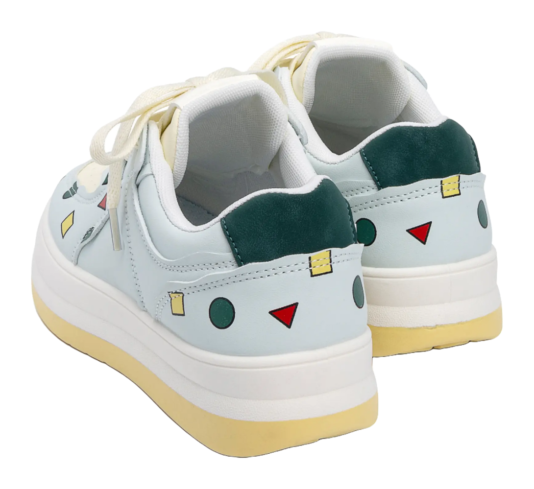 HUANQIU Coverage Lightweight Breathable Height Increasing Low top Skateboard Shoes Women's 