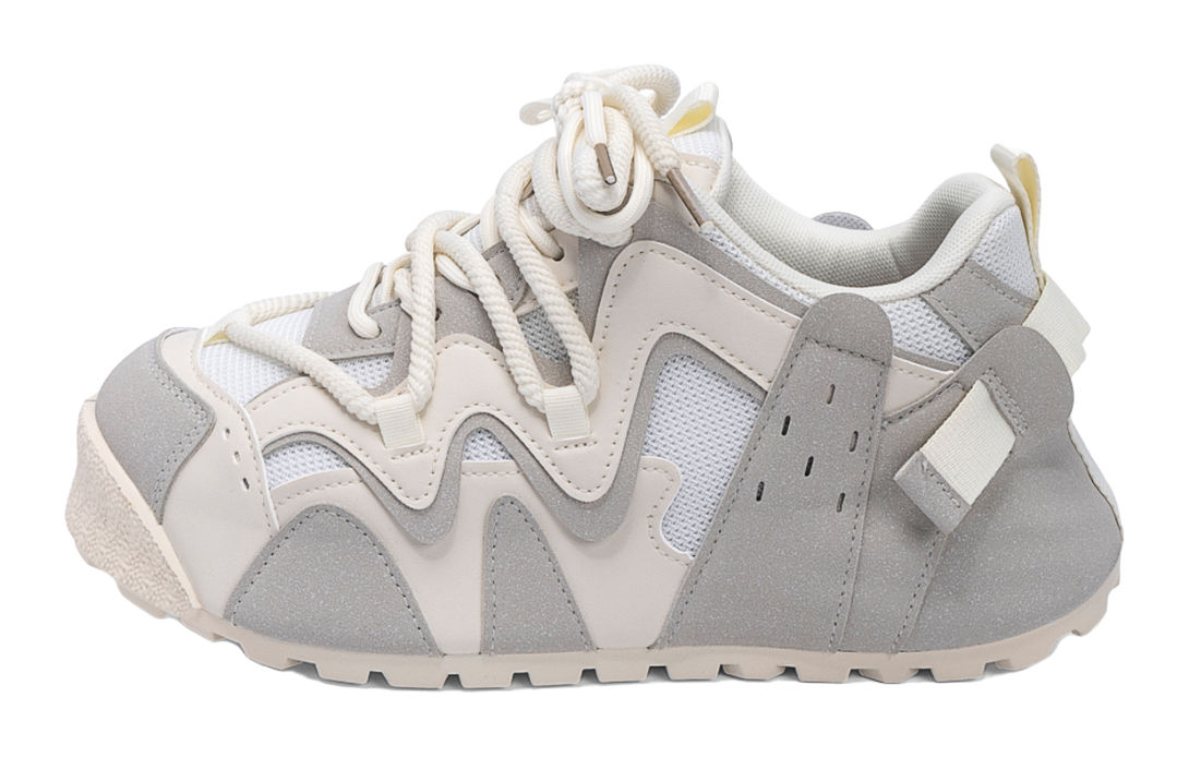 HUANQIU Coverage Lightweight Height Increasing Low top Casual Shoes Mens Black White 