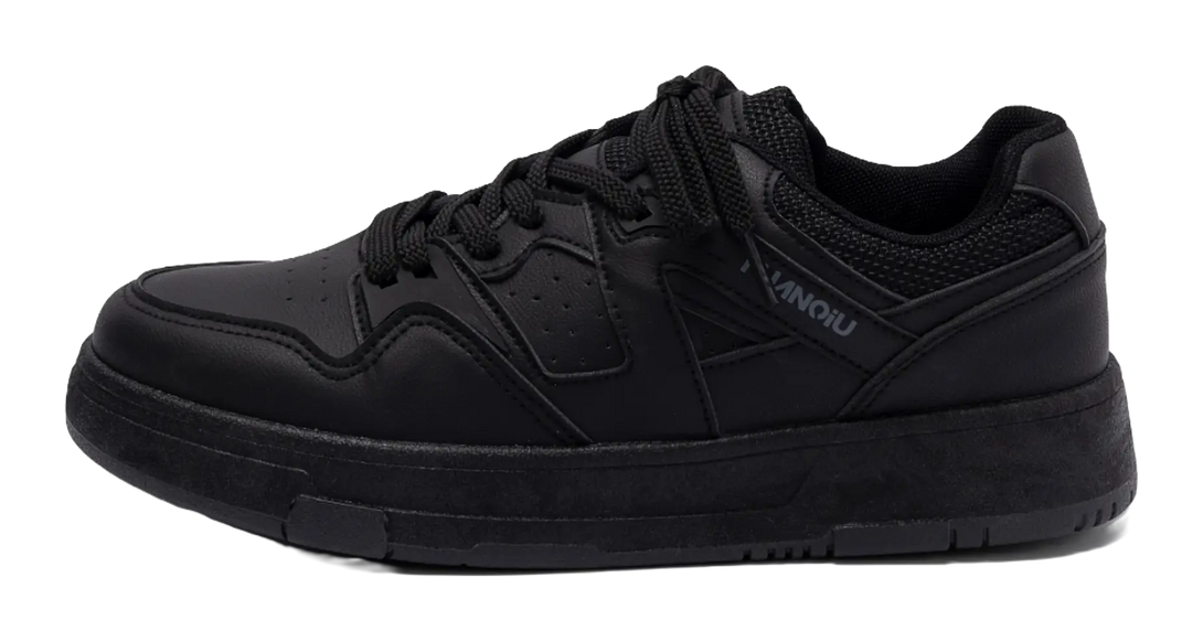 HUANQIU Coverage Lightweight Height Increasing Low top Skateboard Shoes Unisex 