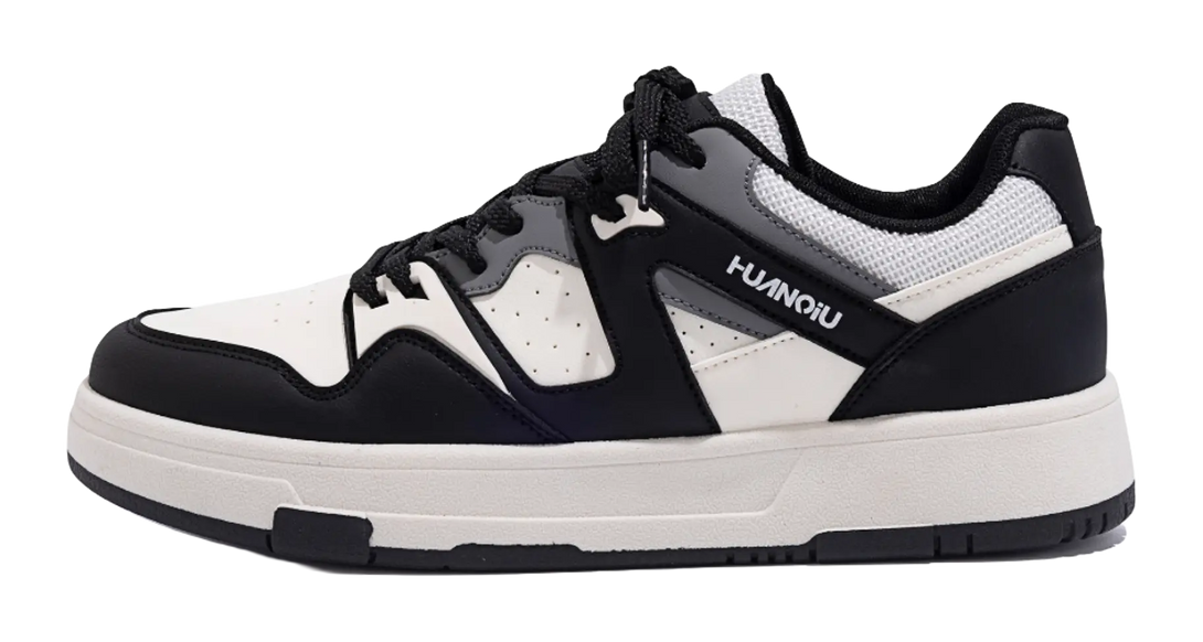 HUANQIU Coverage Lightweight Height Increasing Low top Skateboard Shoes Unisex 