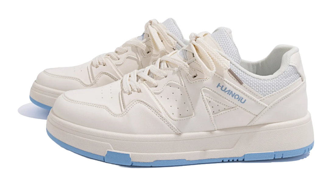 HUANQIU Coverage Lightweight Height Increasing Low top Skateboard Shoes Unisex 