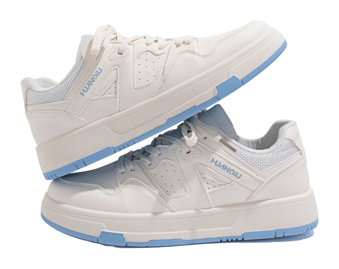 HUANQIU Coverage Lightweight Height Increasing Low top Skateboard Shoes Unisex 