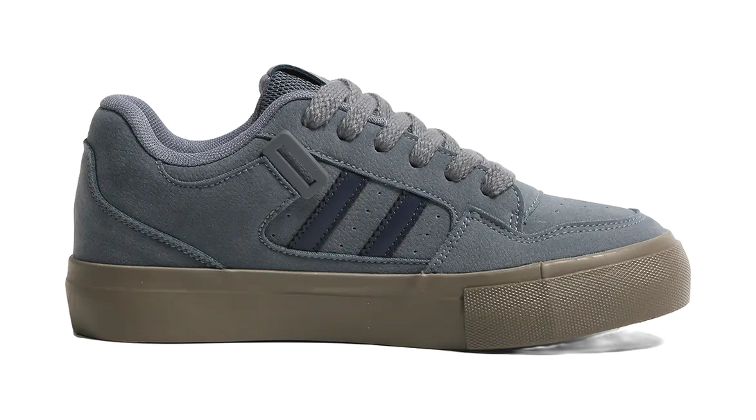 HUANQIU Coverage Slip Resistant Cushioning Abrasion Resistant Low top Skateboard Shoes Men's Blue 