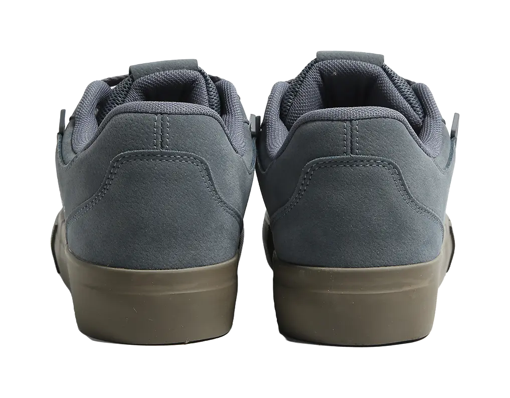 HUANQIU Coverage Slip Resistant Cushioning Abrasion Resistant Low top Skateboard Shoes Men's Blue 