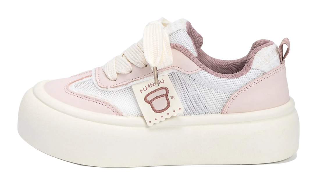 HUANQIU Coverage, Cushioning, Lightweight, Breathable, Height Increasing Low top Skateboard Shoes Women's 