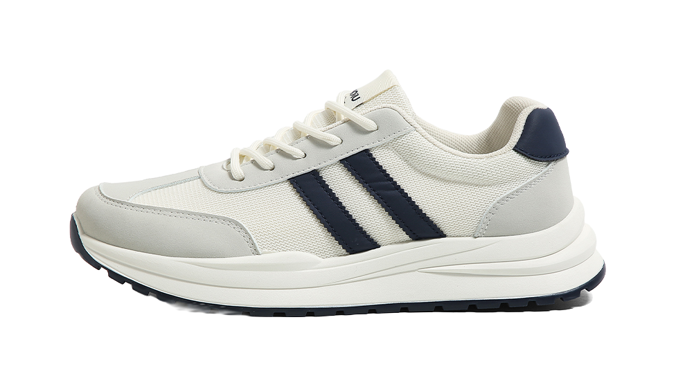 HUANQIU Cushioning Height Increasing Lightweight Low top Sprint Running Shoes Men's 