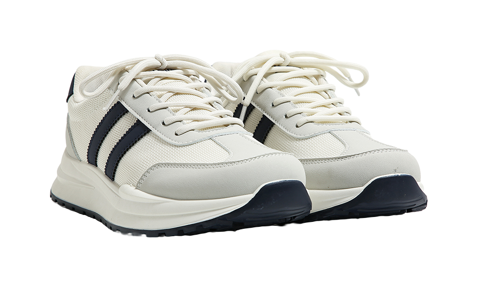 HUANQIU Cushioning Height Increasing Lightweight Low top Sprint Running Shoes Men's 