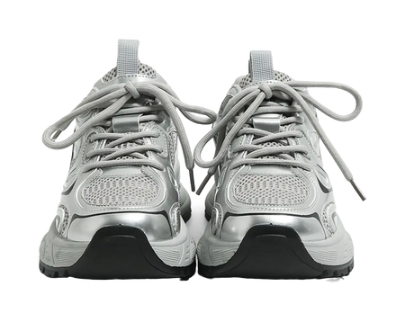 HUANQIU Cushioning, Slip Resistant, Abrasion Resistant, Breathable, Height Increasing Low top Chunky Sneakers Women's  VJSNEAKER