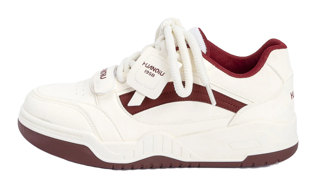 HUANQIU Lightweight Height Increasing Low top Skateboard Shoes Men's 